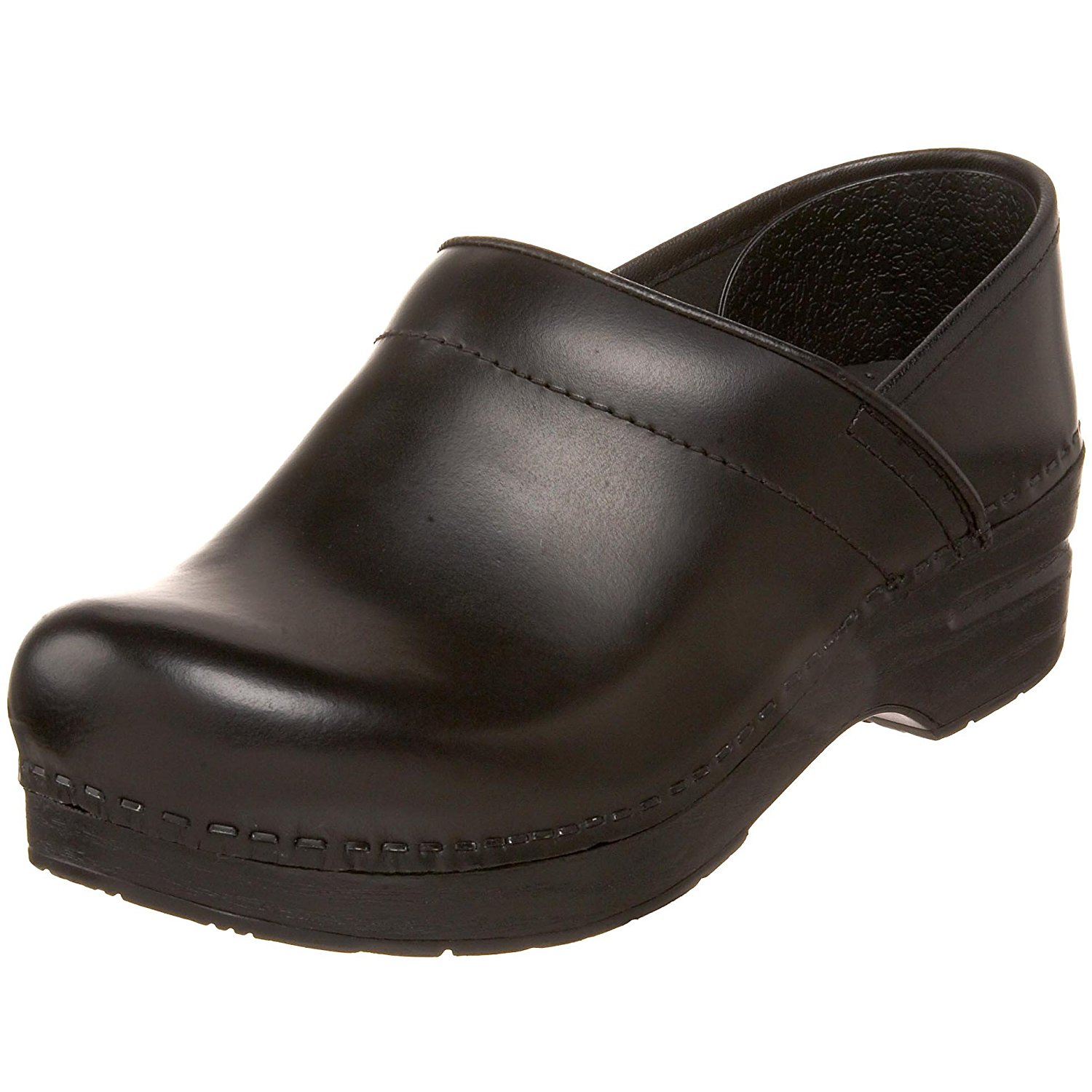ladies black leather shoes size 6