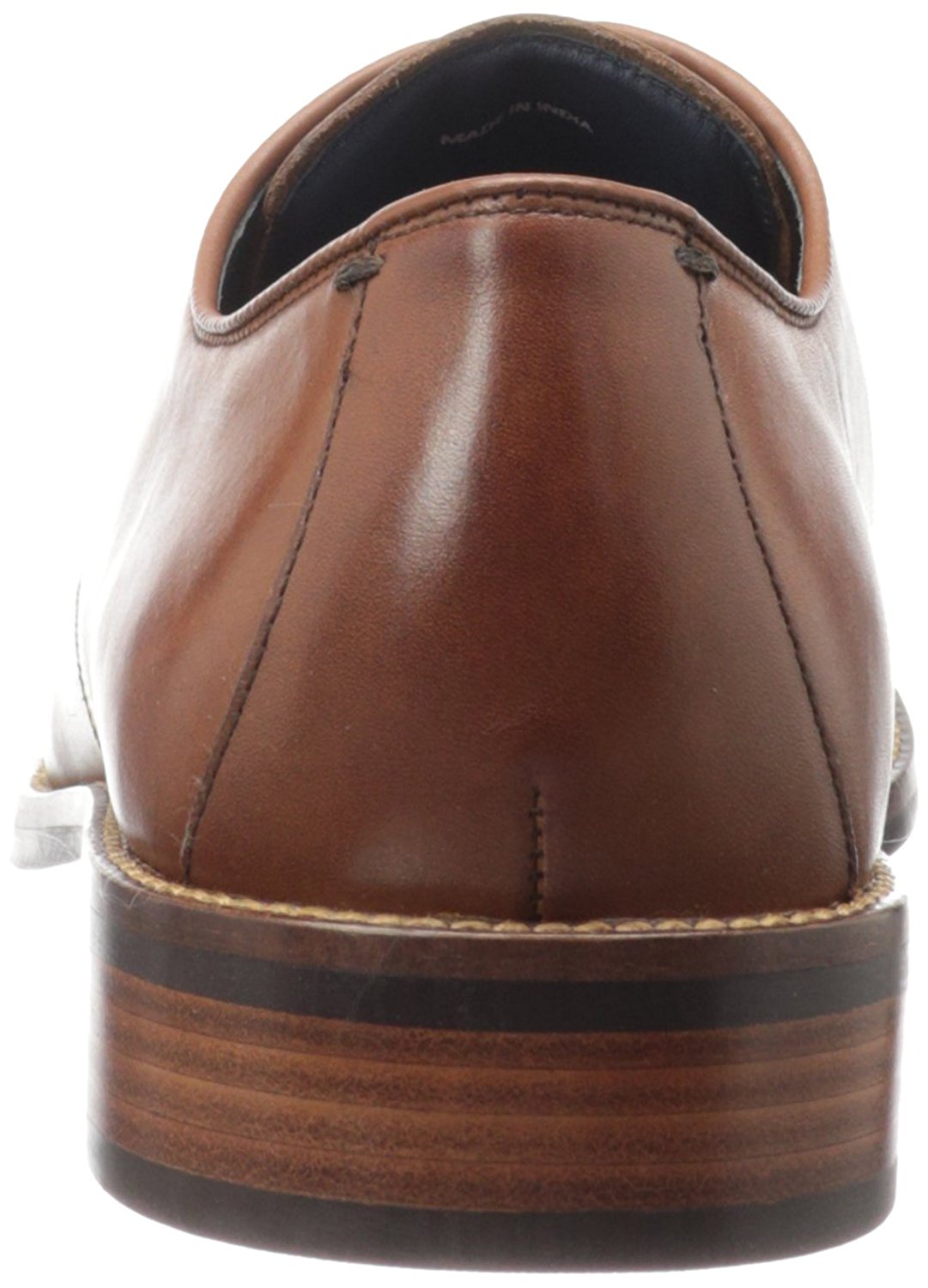 Cole Haan Men's Shoes Lenox Hill Cap Leather Lace Up, British Tan, Size