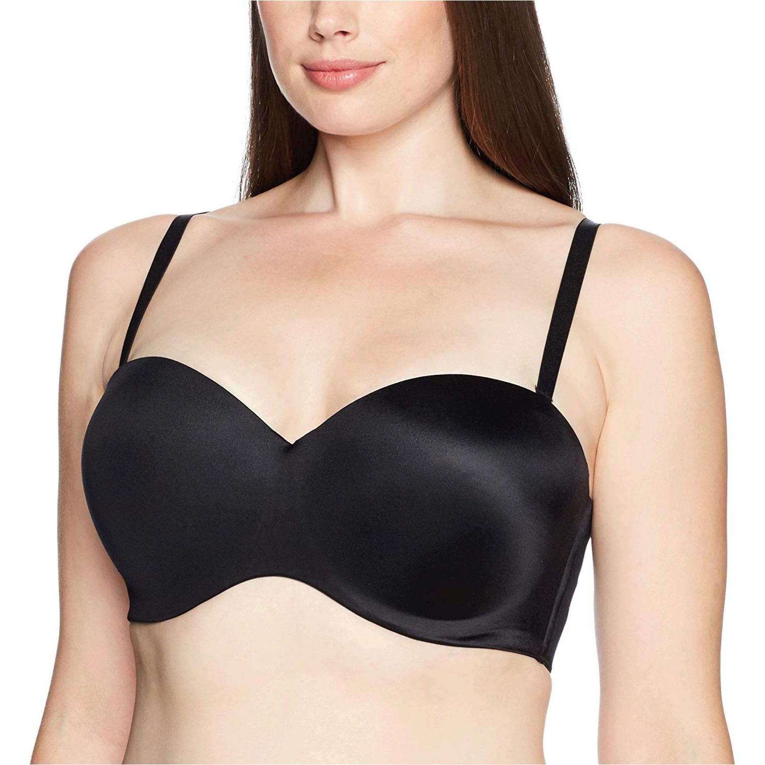 lilyette-by-bali-women-s-strapless-bra-black-36d-black-size-36d-ad6u-ebay