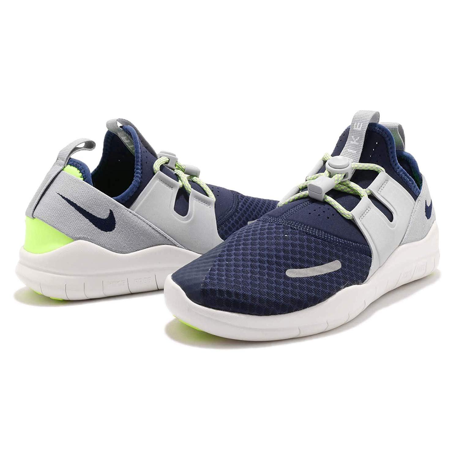 Nike Boy�s Free RN Commuter 2018 Running Shoe, Grey, Size Nike Boy�s Free RN Commuter 2018 Running Shoe, Grey, Size