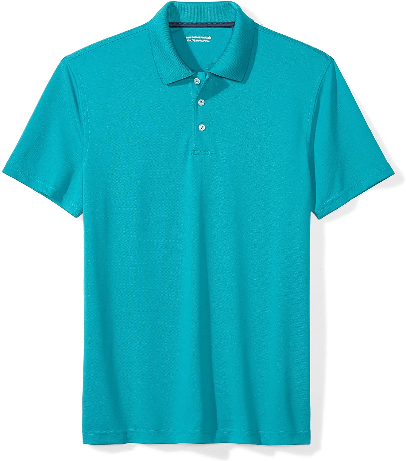 teal polo t shirt