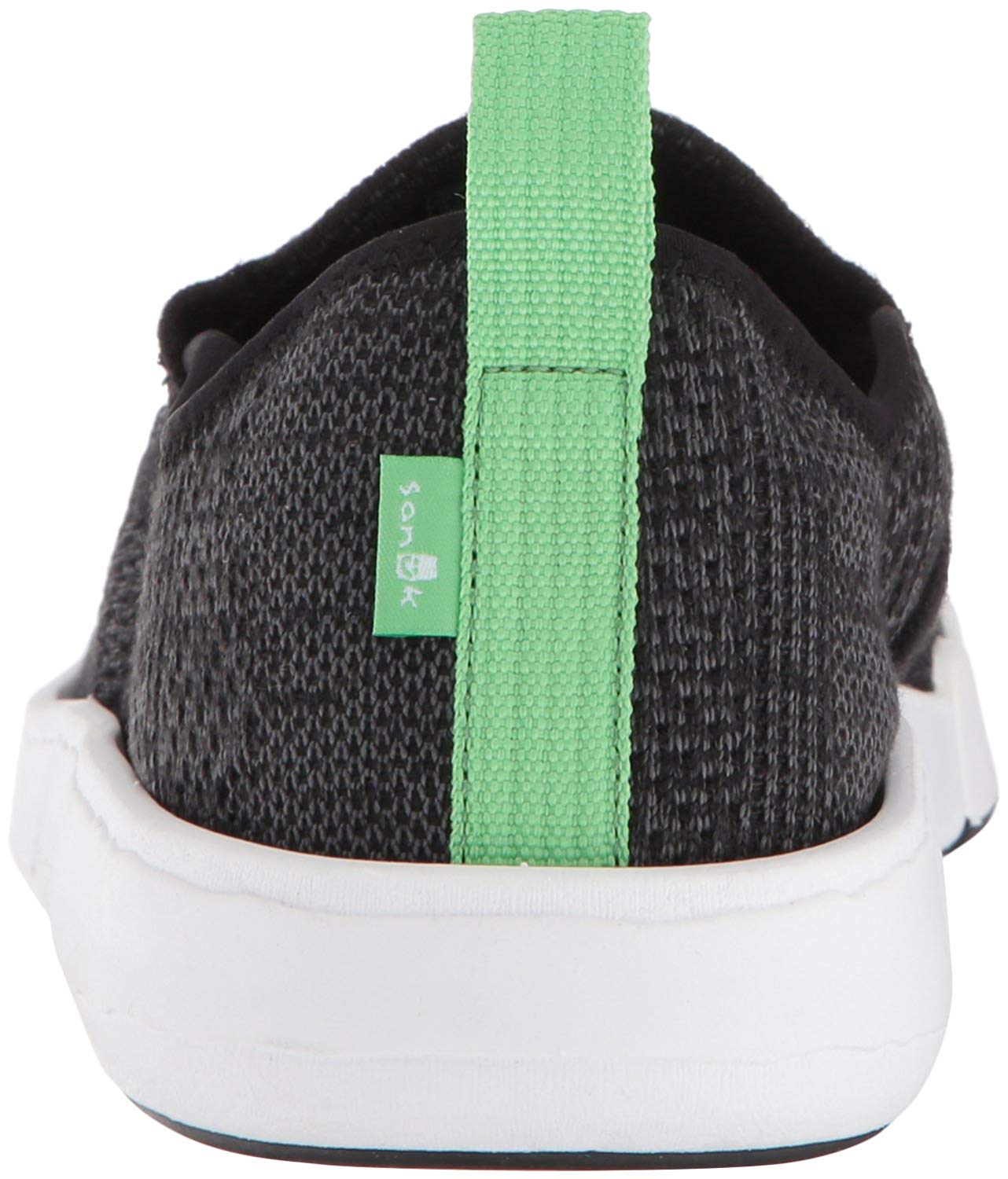 black pull on trainers