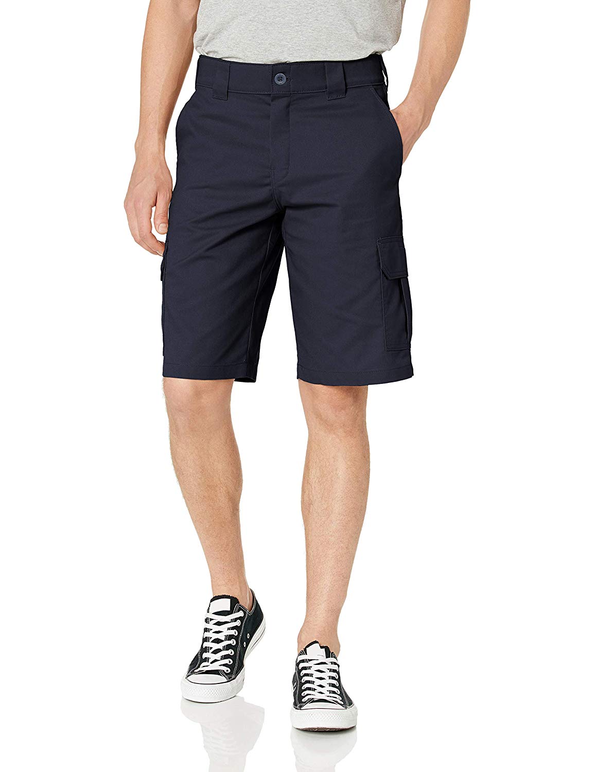 Dickies Men's 11 Inch Flex Cargo Active Waist Short, Dark, Dark Navy ...