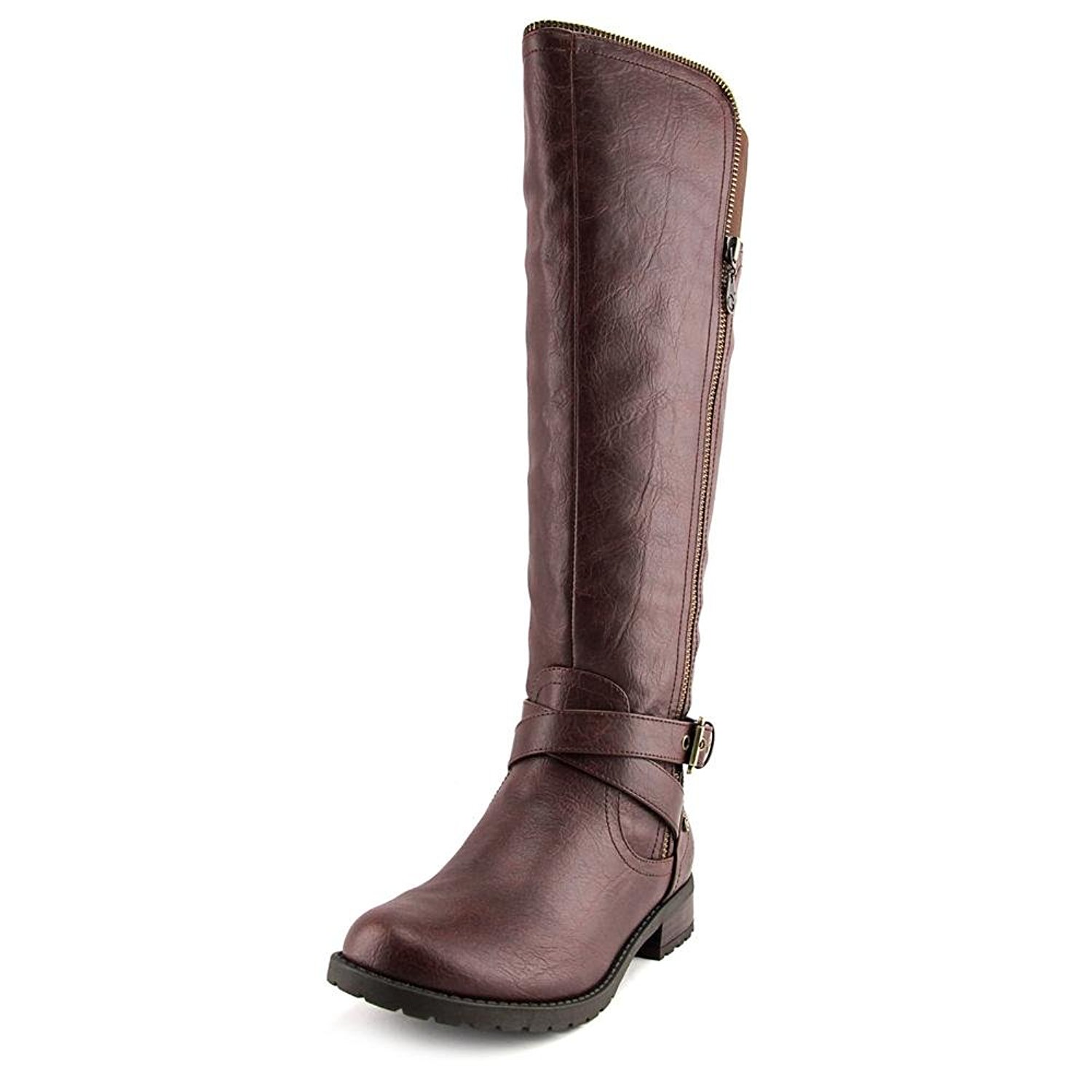 G by Guess Womens Halsey Round Toe Knee High Riding Boots Dark Brown Size 7.0 G by Guess Womens Halsey Round Toe Knee High Riding Boots Dark Brown Size 7.0