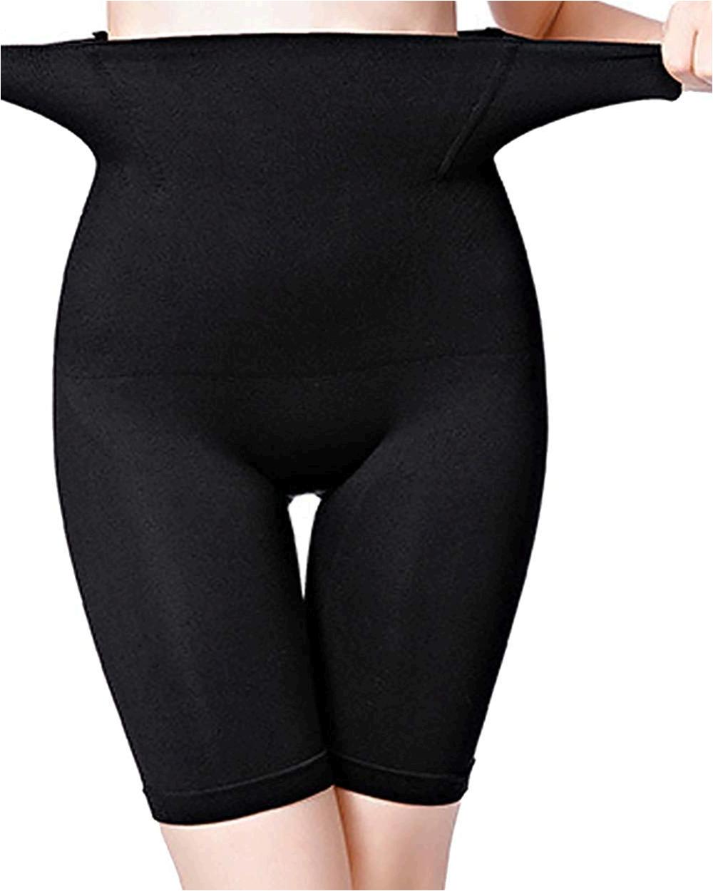 Women Body Shaper Tummy Control Shapewear High Black Size X Large Xx Large 0 Ebay