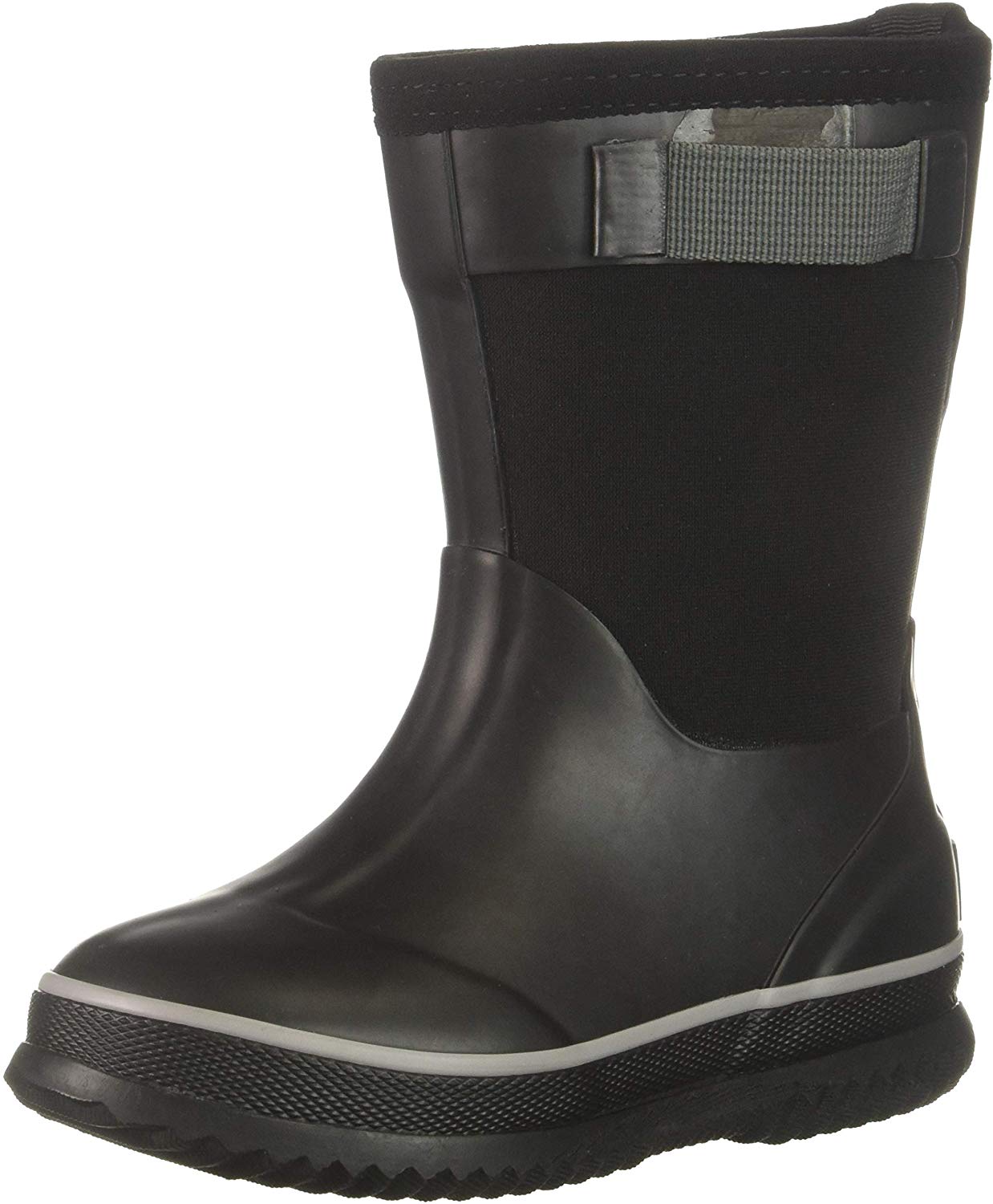 Northside Boys' NEO Rain Boot Black/Gray 6 Medium, Black/Gray, Size ...