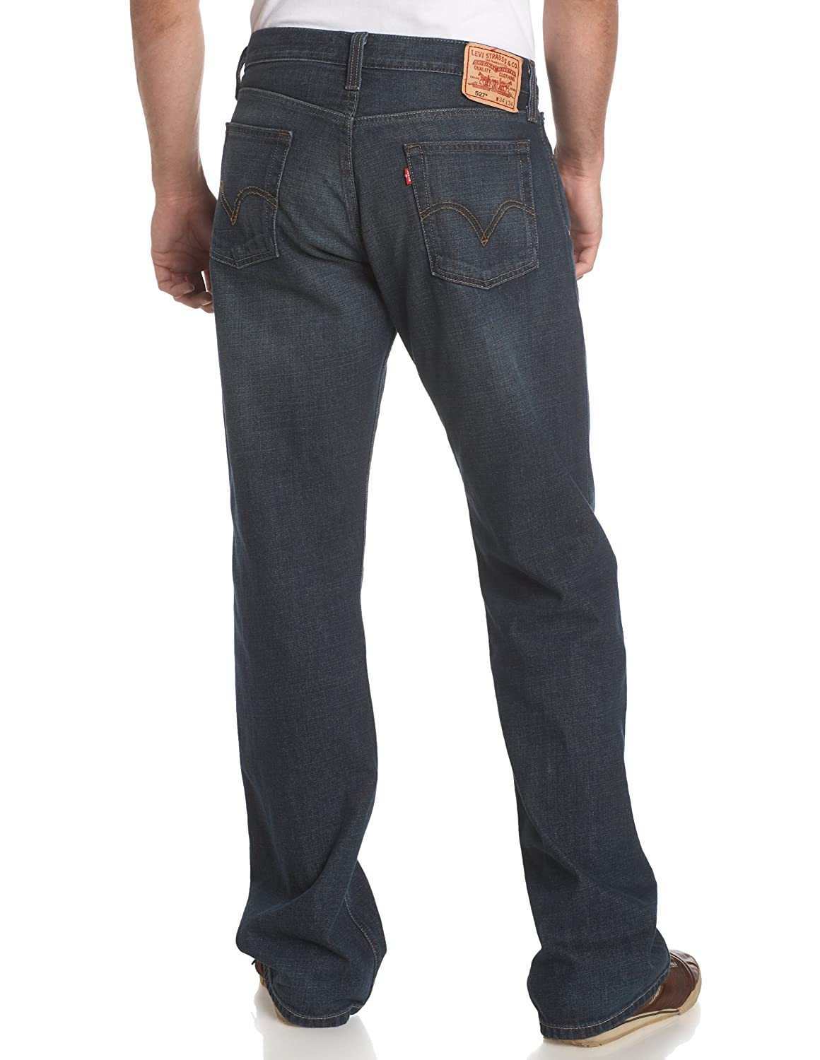 Levi's Men's 527 Slim Bootcut Jean, Native Cali -, Overhaul, Size 38W x ...