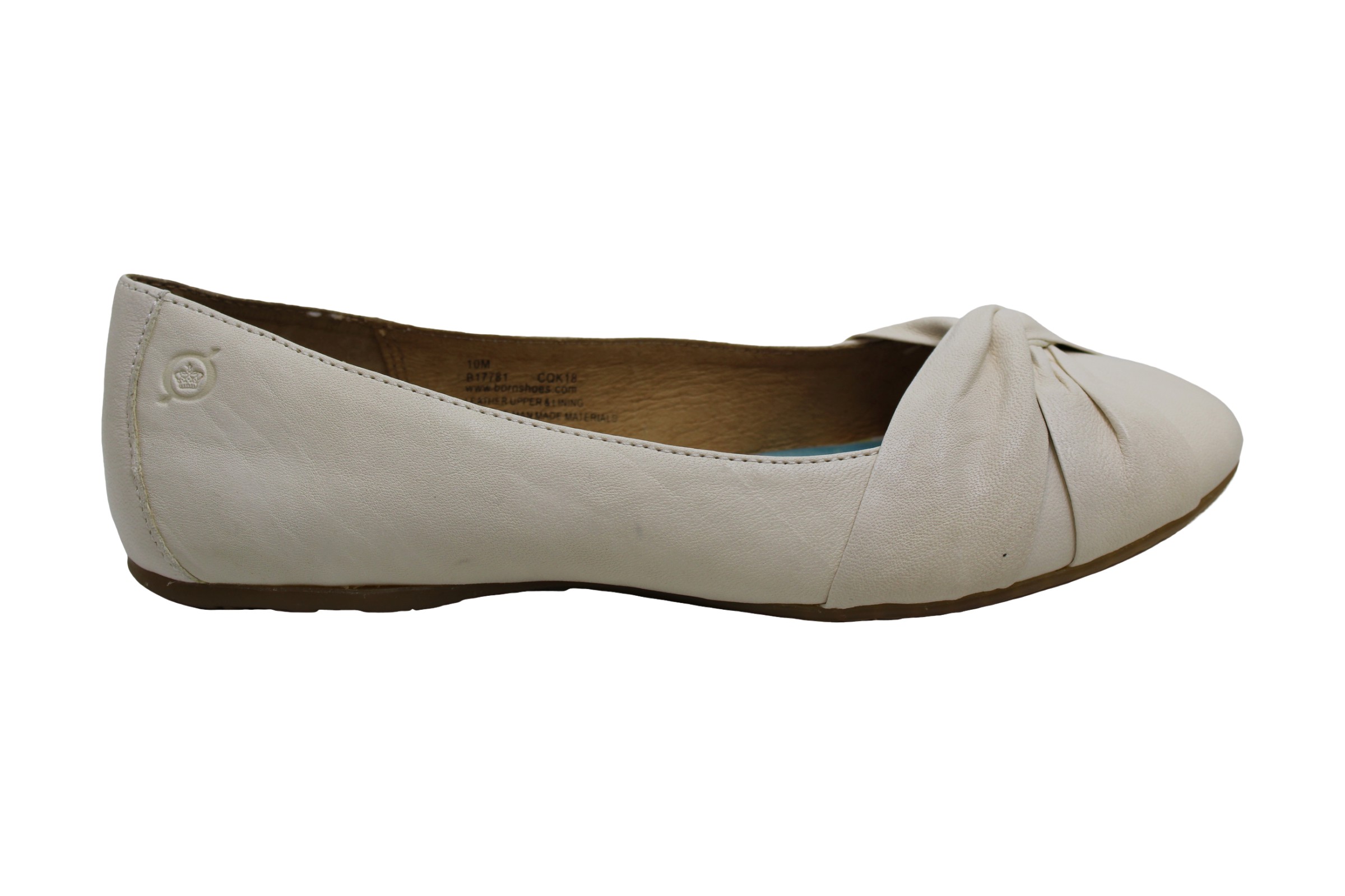 round toe ballerina flats