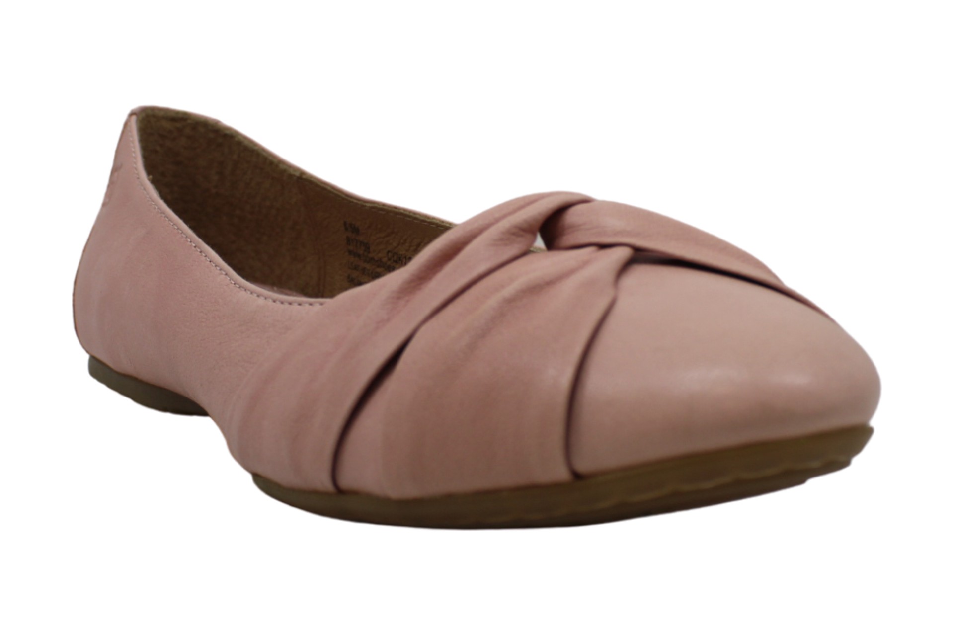 round toe ballerina flats