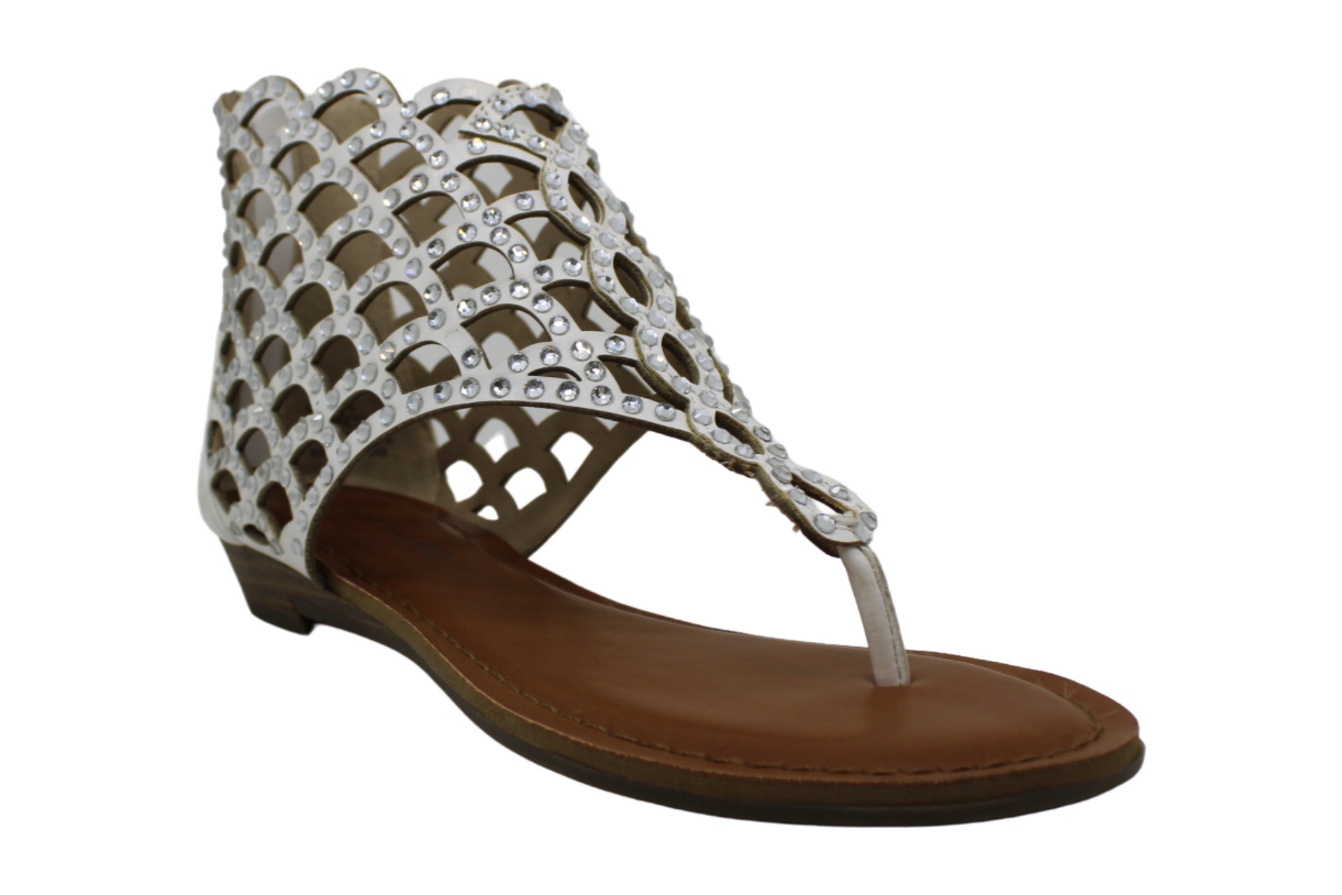 Zigi Soho Womens Melaa Open Toe Casual Strappy Sandals, WHTFX, Size 5.0 ...