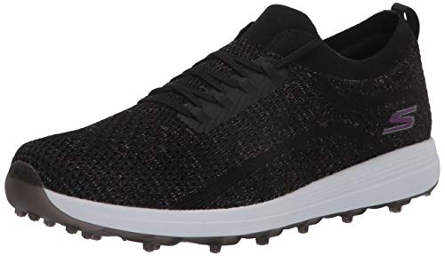 Skechers Womens Max-Fade Low Top Lace Up Golf Shoes, Black/Multi Knit, Size 6.0 | eBay