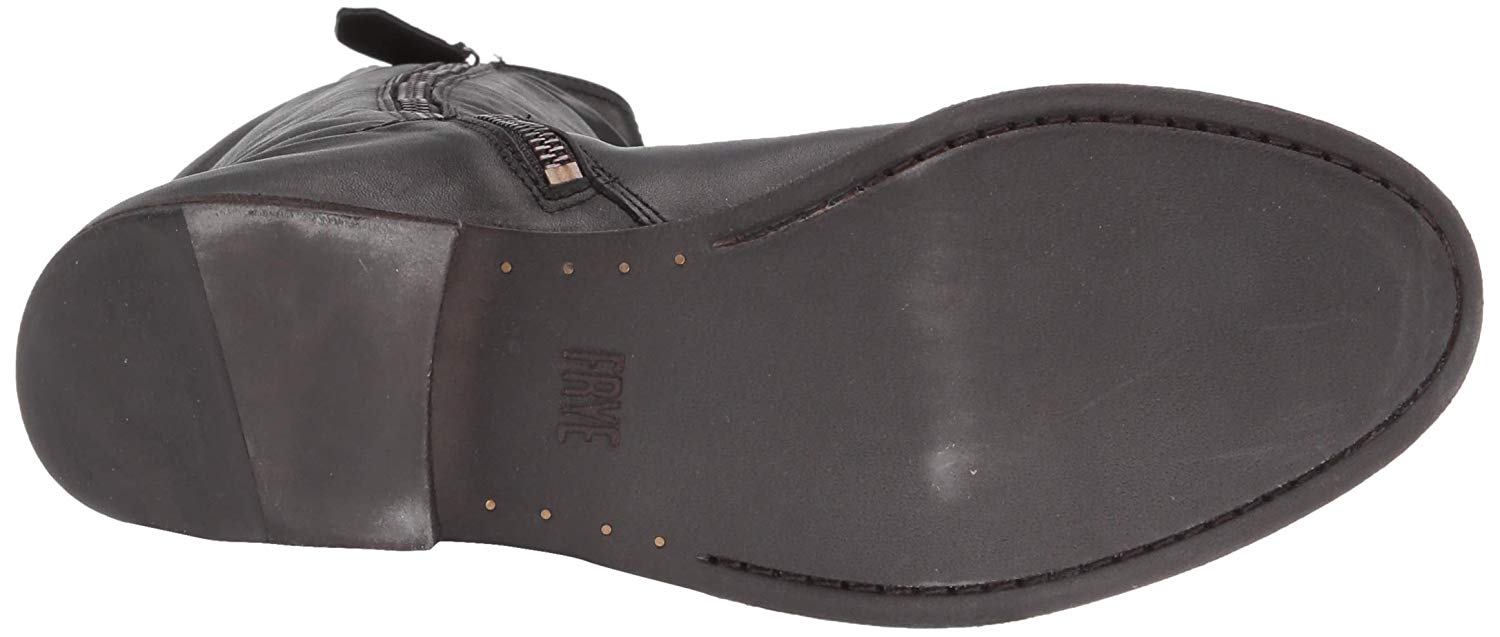 melissa inside zip tall frye