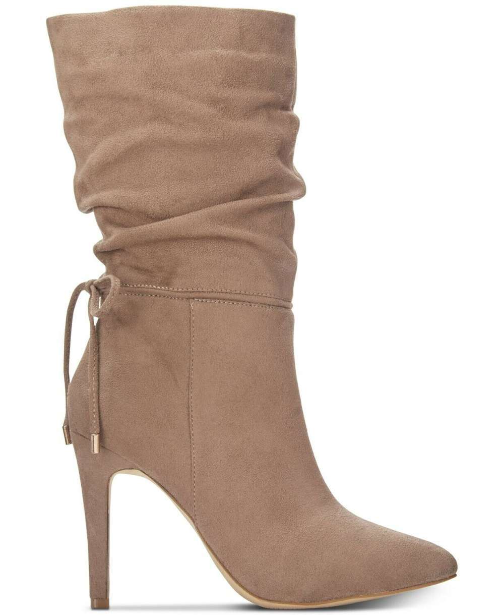 Zigi Soho Womens Jeenie Suede Pointed Toe Knee High Fashion Boots, Tan ...