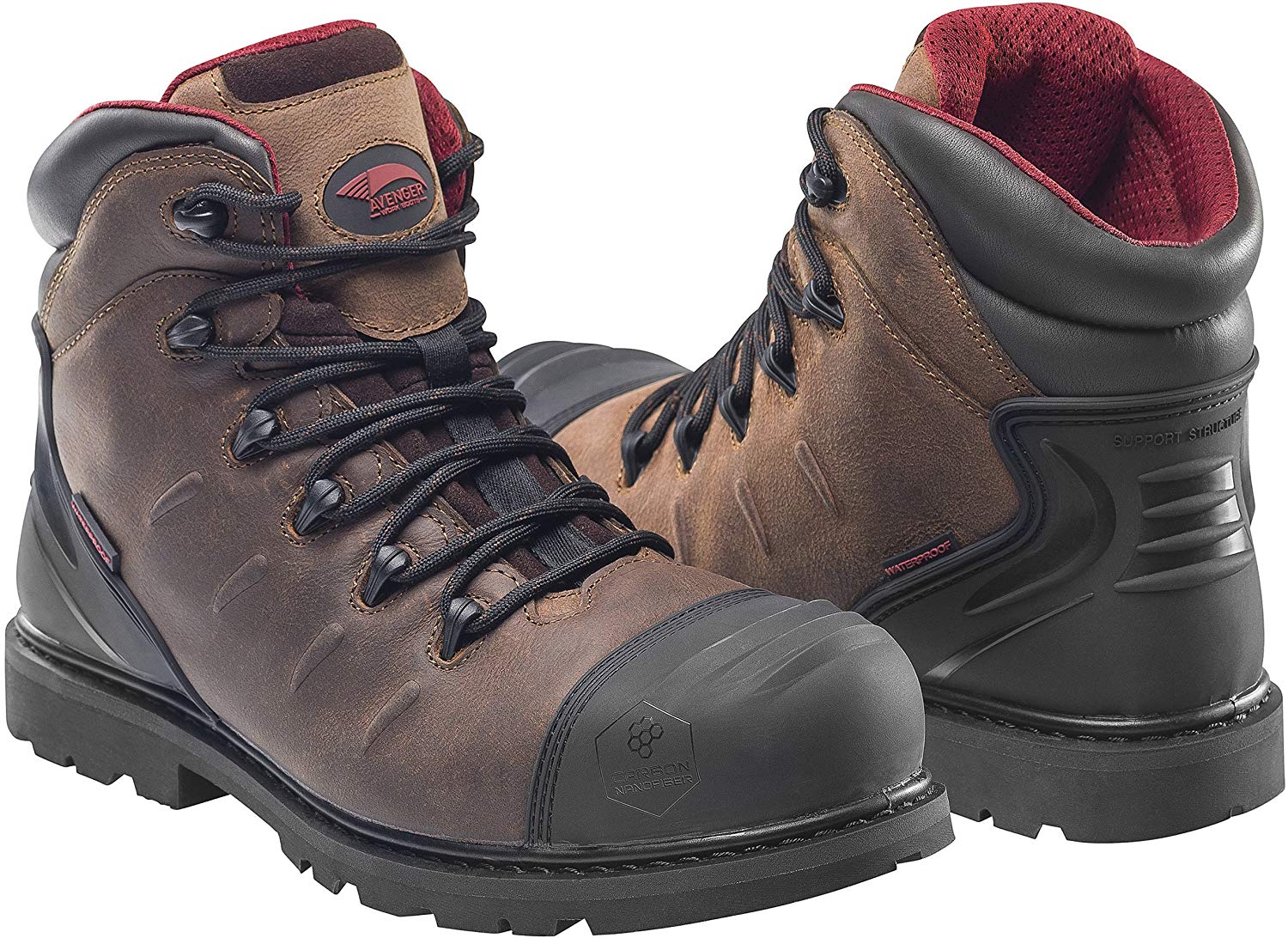 avenger composite toe work boots