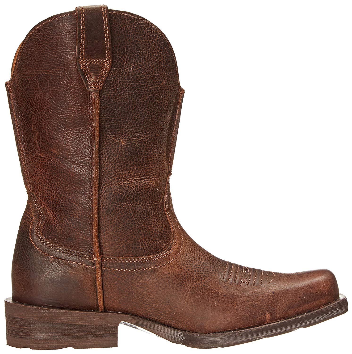 ARIAT Men's Rambler Wide Square Toe Western Cowboy Boot, Wicker, Size ...