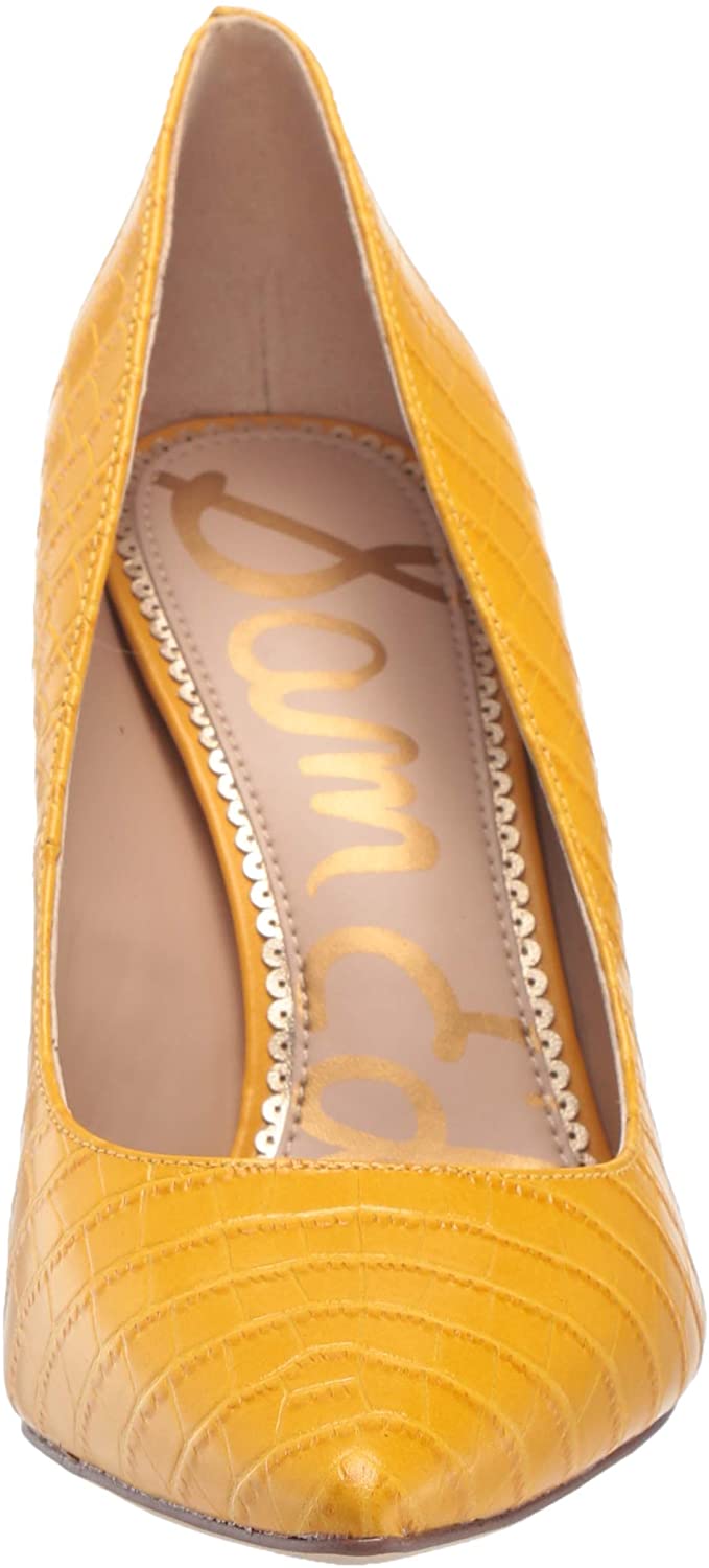 Sam Edelman Women's Hazel Pump, Dijon Yellow, Size 7.5 QlTJ | EBay