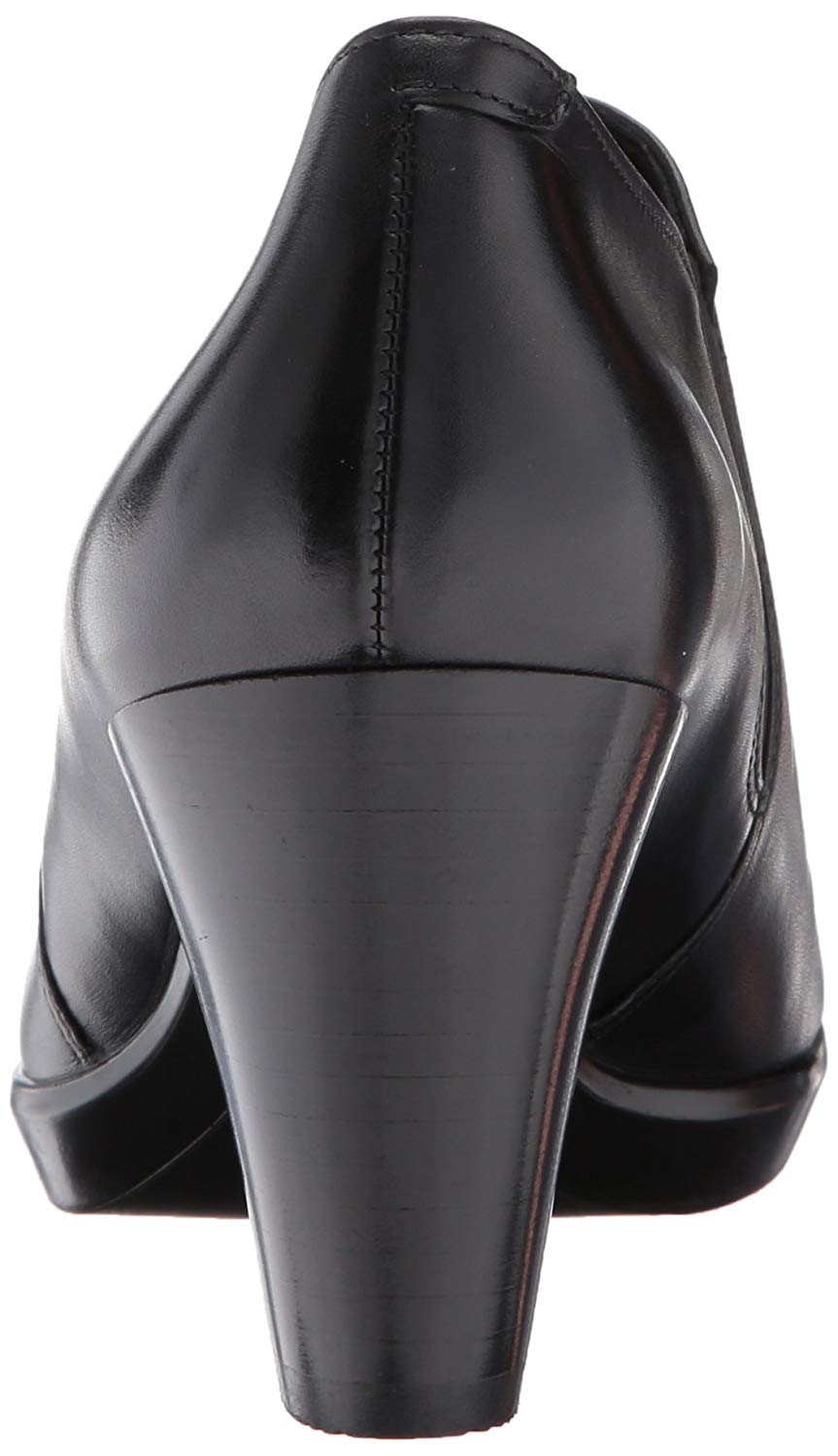 ecco women's shape 55 plateau stack shootie platform pump