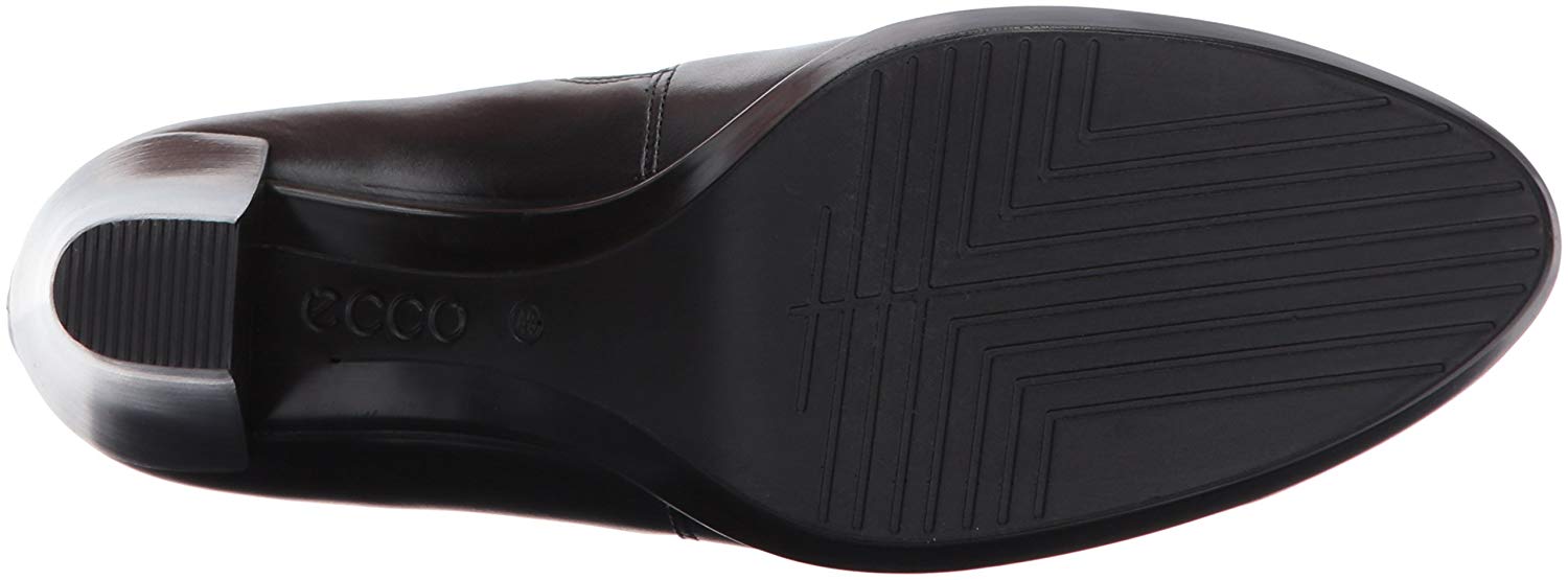 ecco women's shape 55 plateau stack shootie platform pump