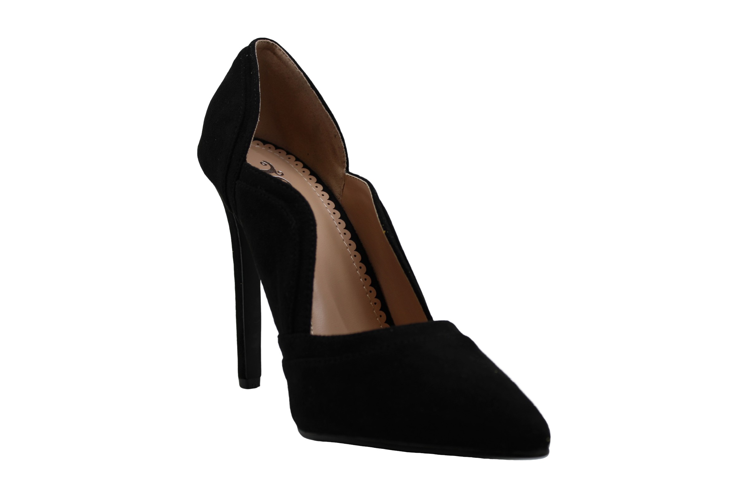 journee collection womens connor pumps zip open toe wedge heel