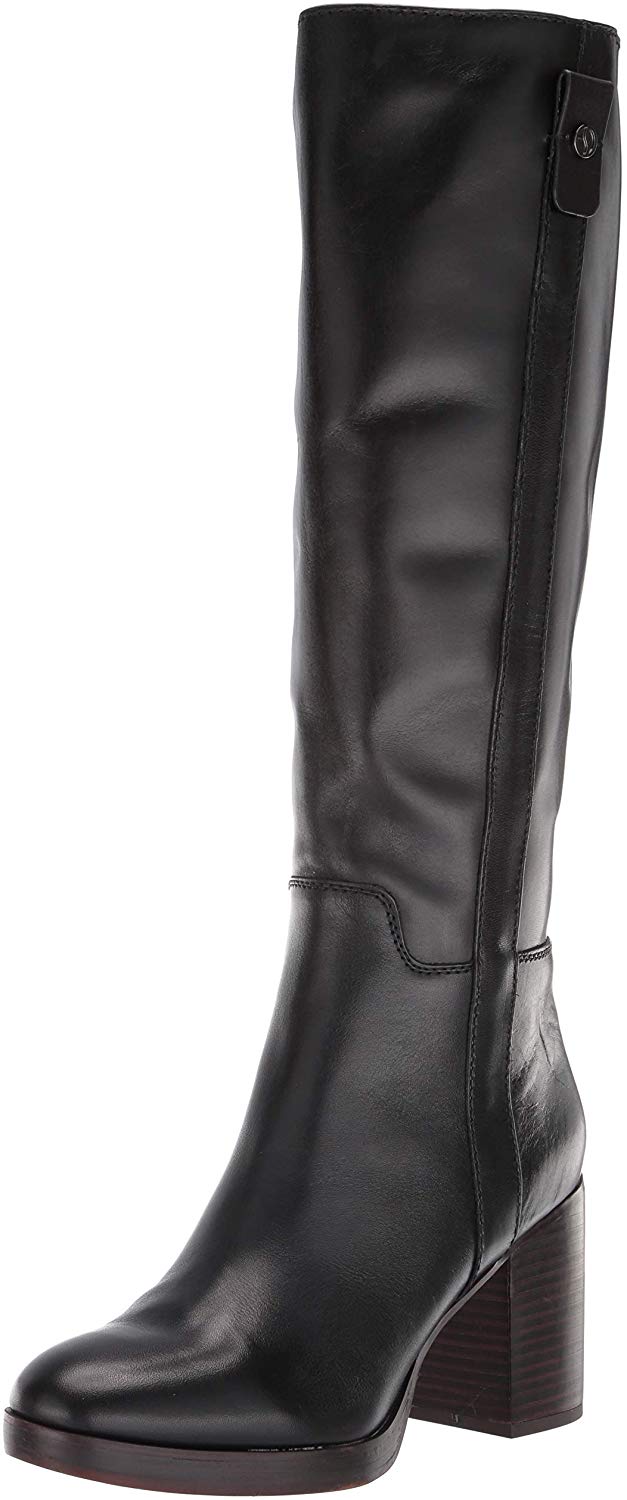 Franco Sarto Women's Kendra Knee High Boot, Black, Size 7.5 | eBay