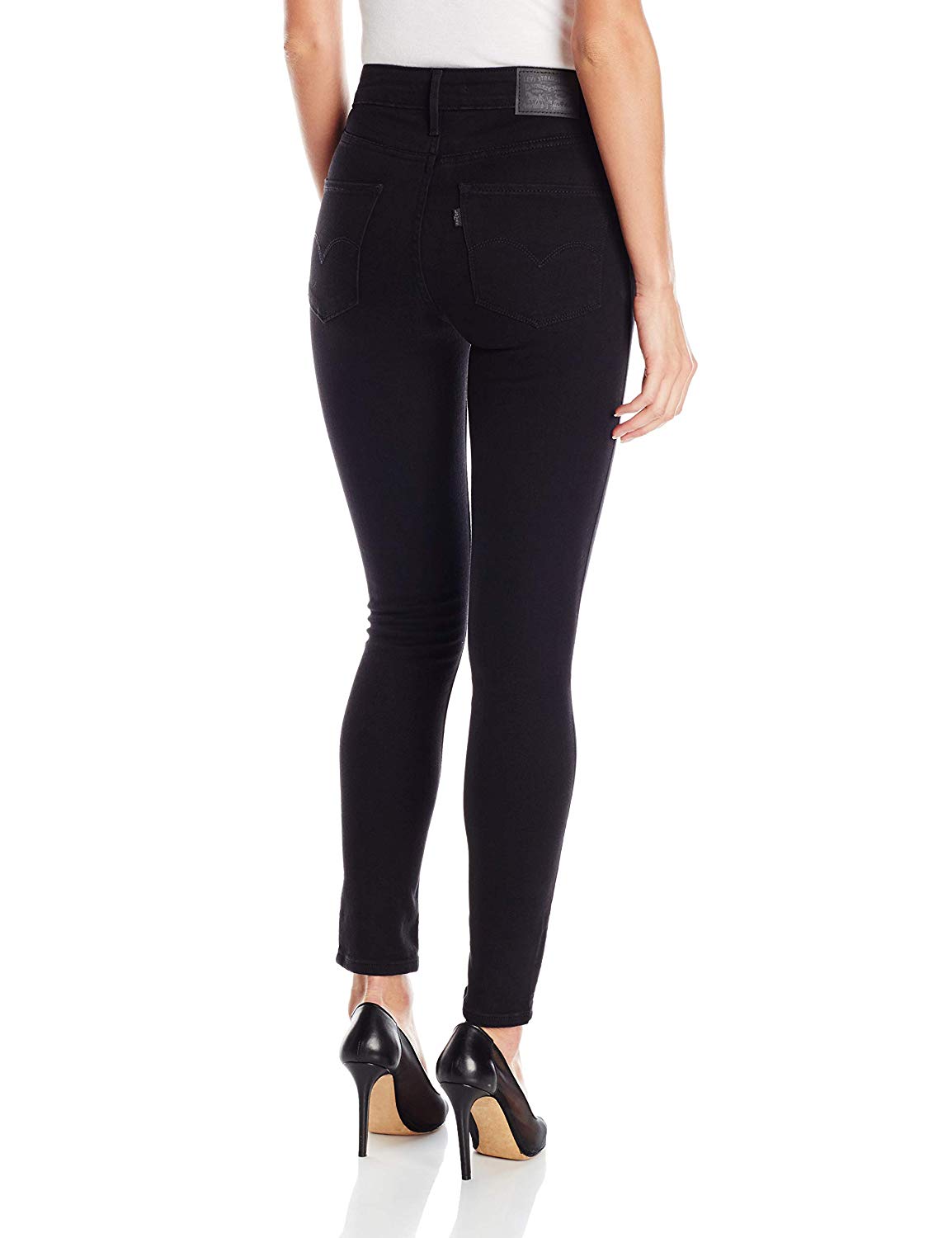 Levi's Women's 721 High Rise Skinny Jeans, Soft, Soft Black, Size 31 ...