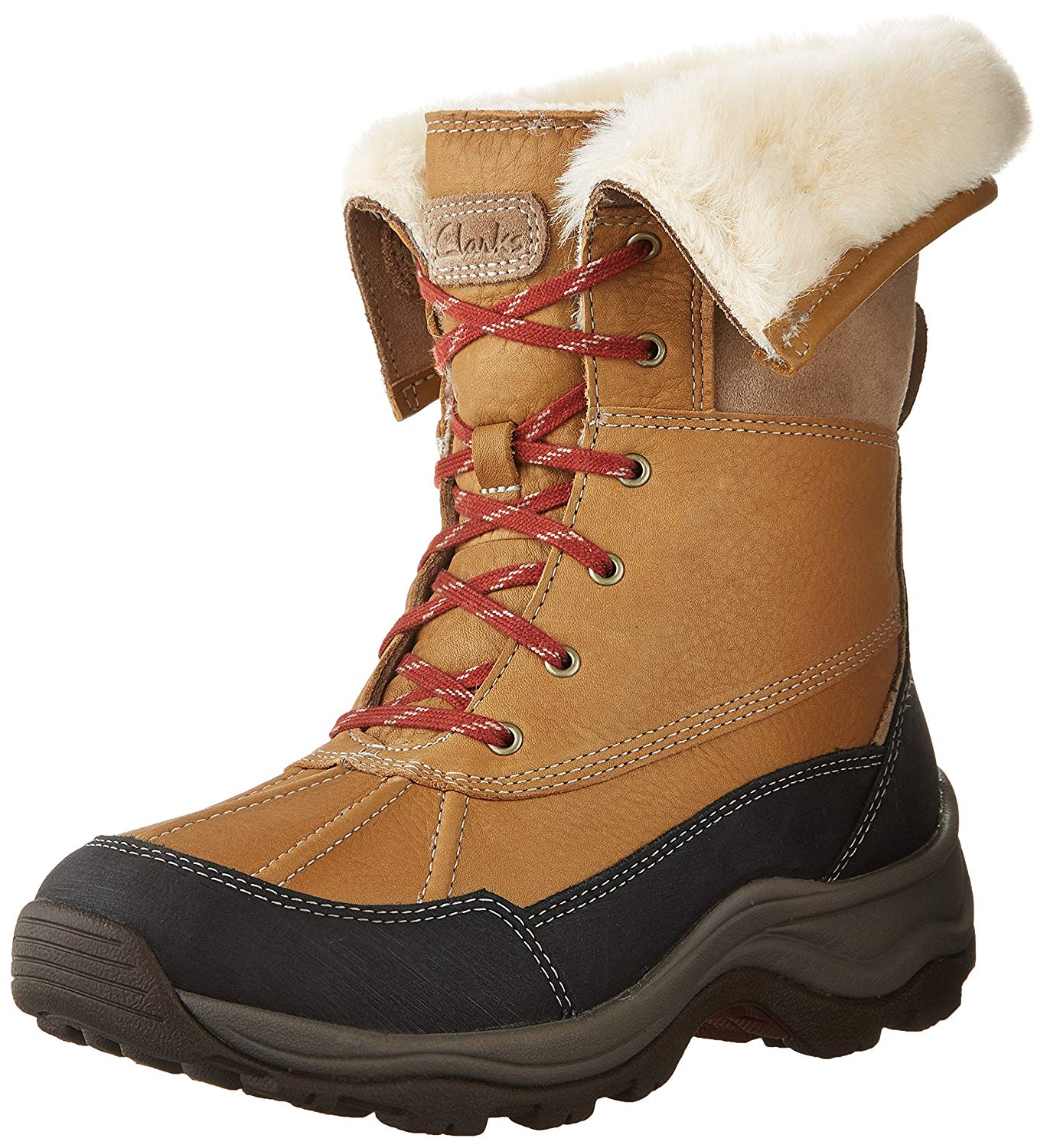 Clarks Womens Arctic Venture Closed Toe MidCalf Cold Weather Boots eBay