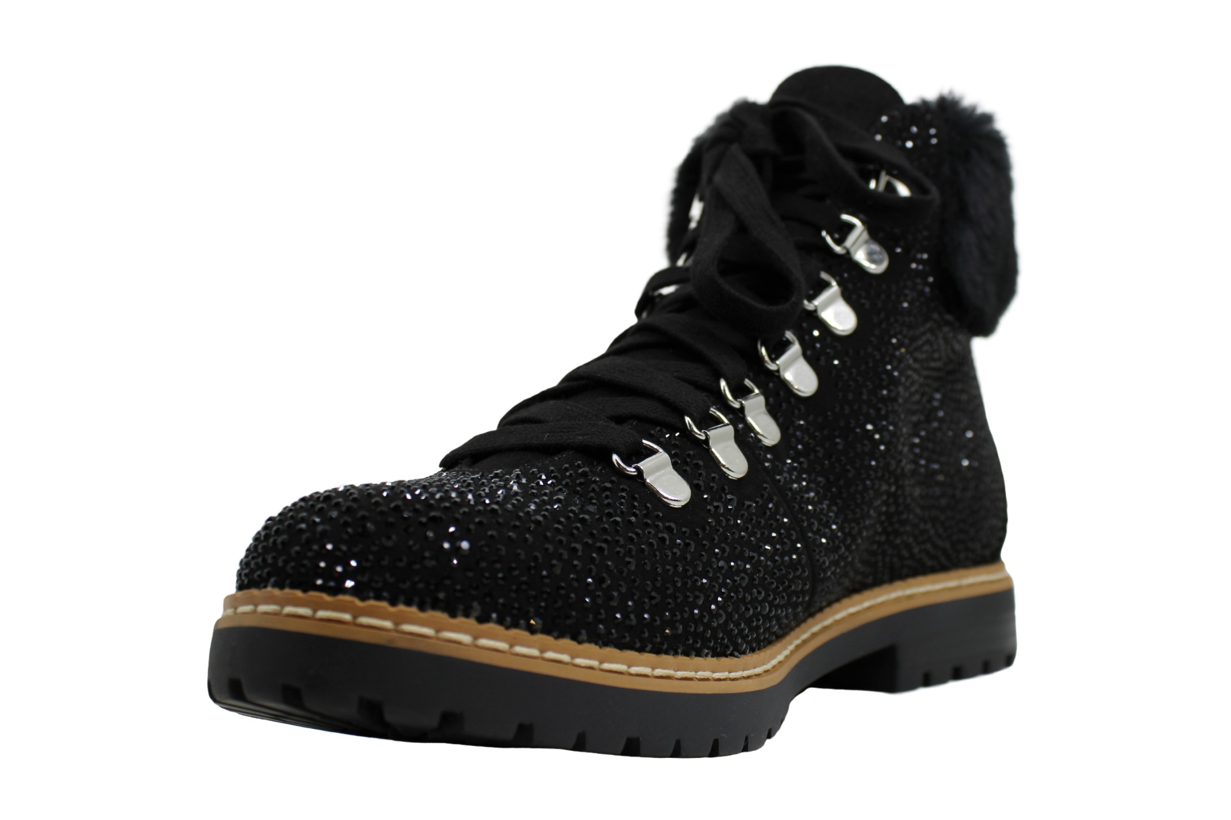 inc women's pravale lace up hiker bling