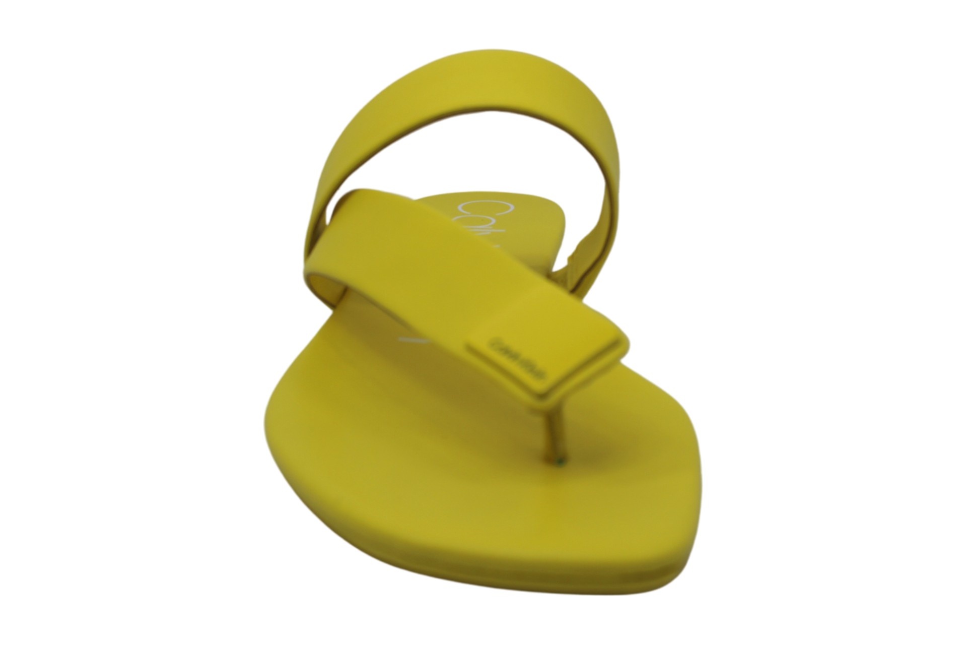 calvin klein saurin flat sandals