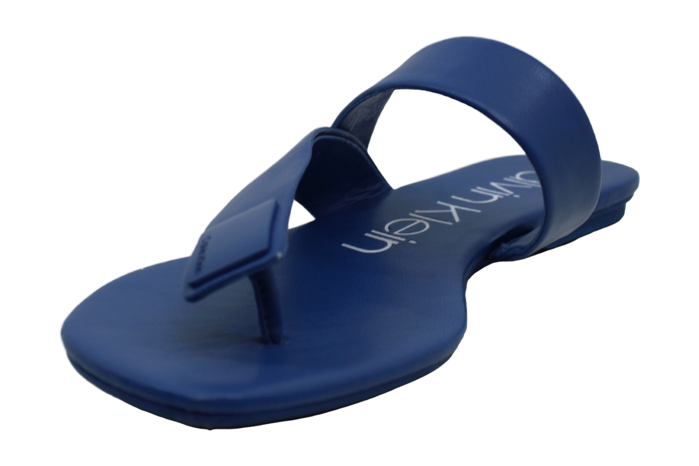 calvin klein saurin flat sandals