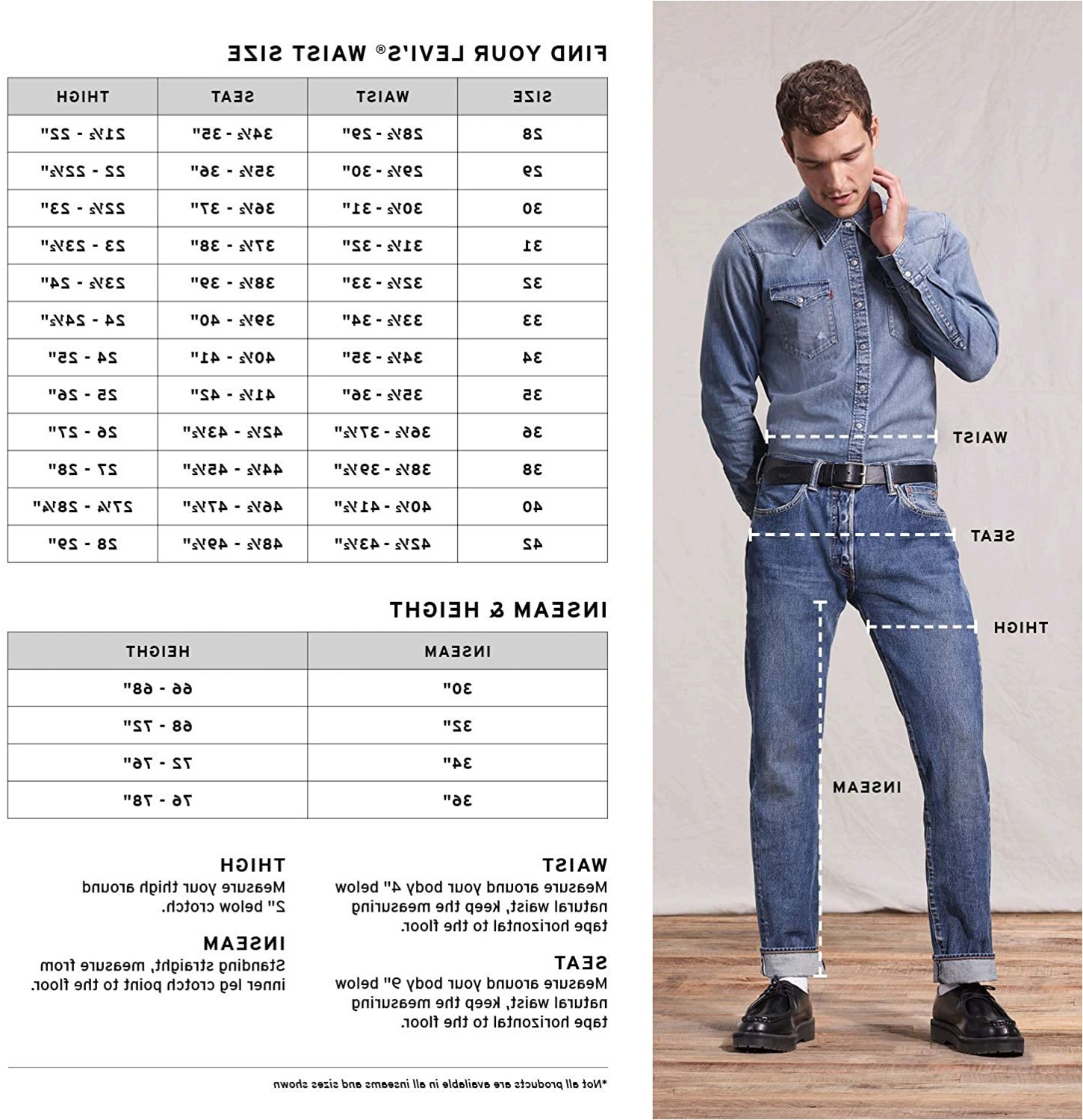 Levi's Men's 501 Original Fit Jeans, Black, 44W x 30L, Black, Size 44W ...