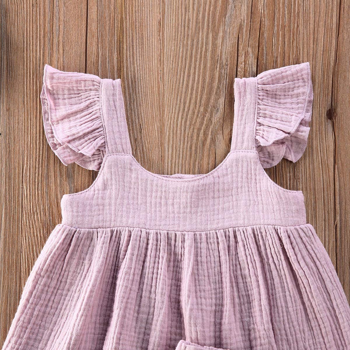 Kosusanill Newborn Toddler Baby Girl Boy Shorts Set Cotton Linen Knitted Ribbed Outfit 2Pcs Summer Casual Clothes