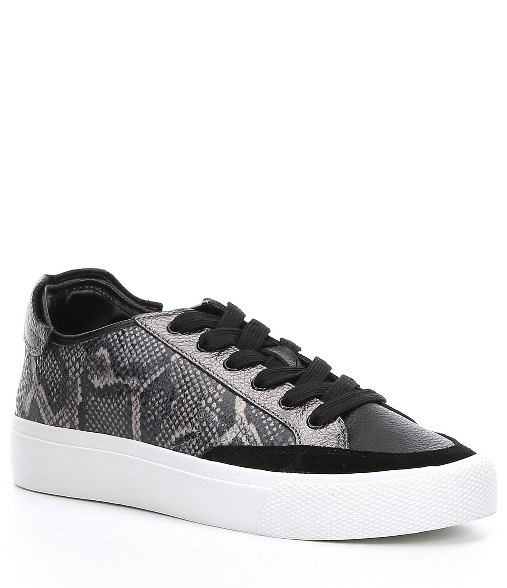 DKNY Womens reesa Low Top Lace Up Fashion Sneakers, Black, Size 8.0 eBay