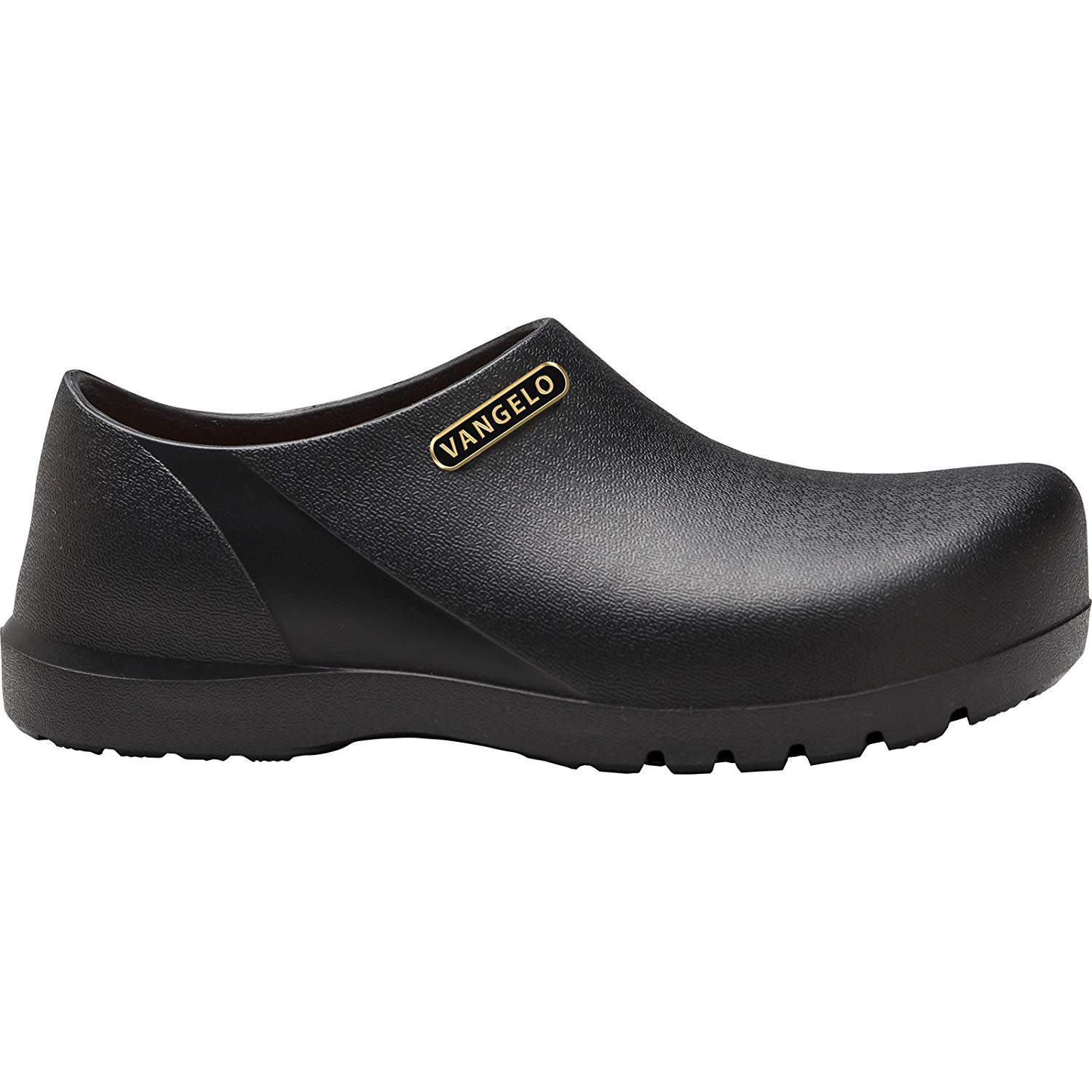 VANGELO Professional Slip Resistant Clog Unisex Work Shoe Chef, Black ...