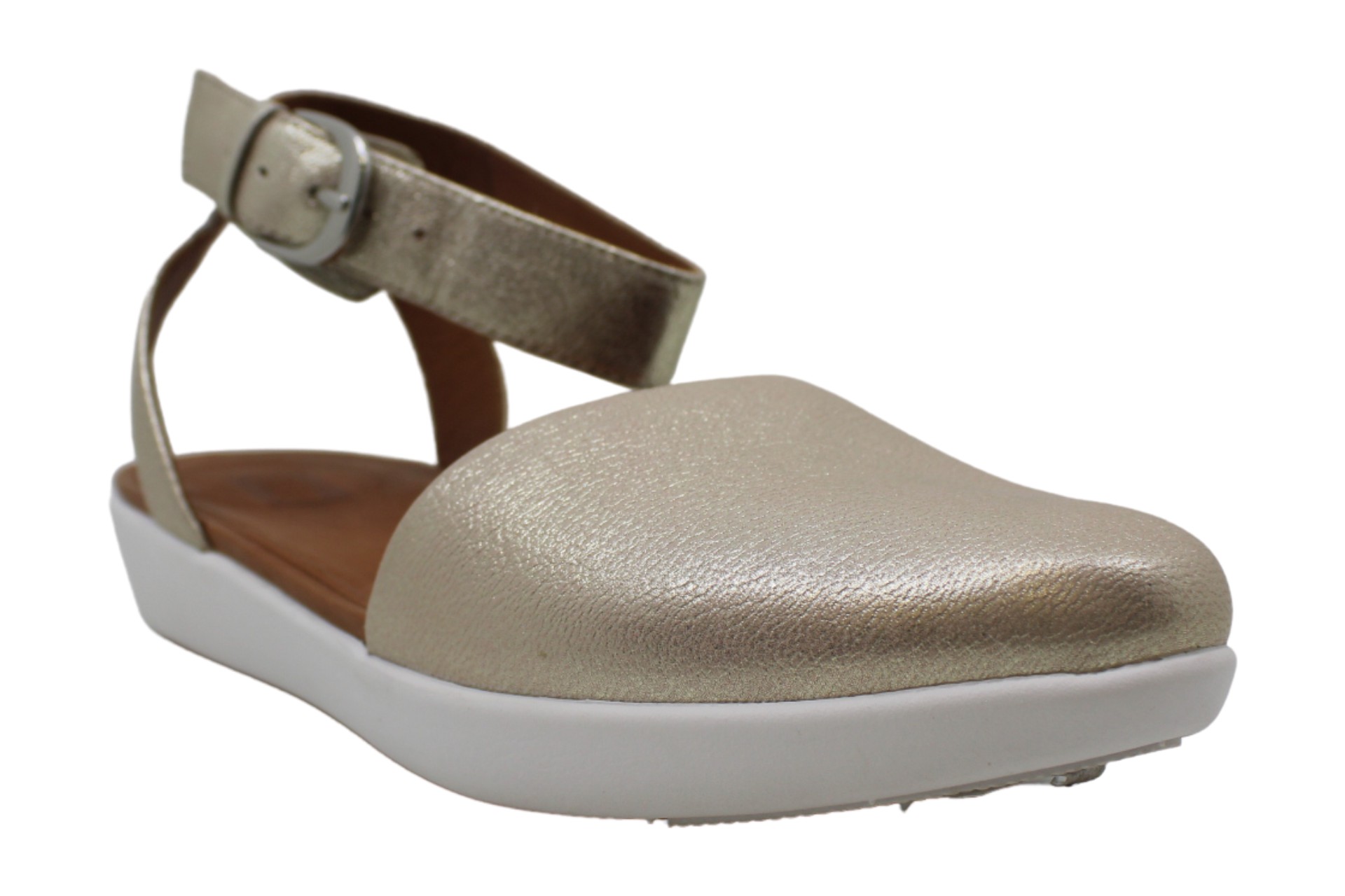 fitflop cova metallic silver