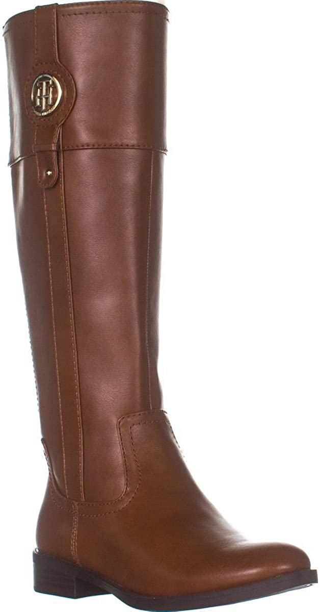 ladies tan leather boots size 5