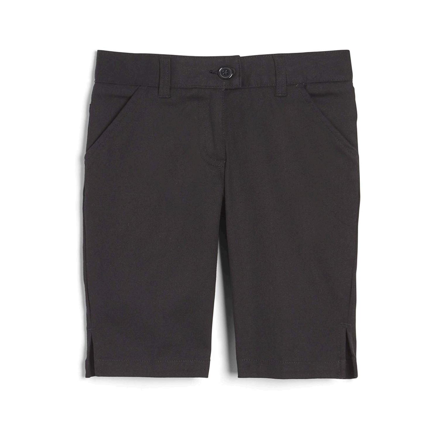 Black Multi-Purpose Swim Shorts With Drawstring Waist, Plus Size 16 to 32