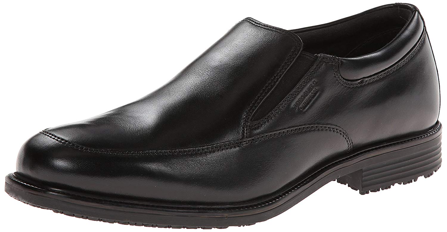 rockport men's slip on dress shoes
