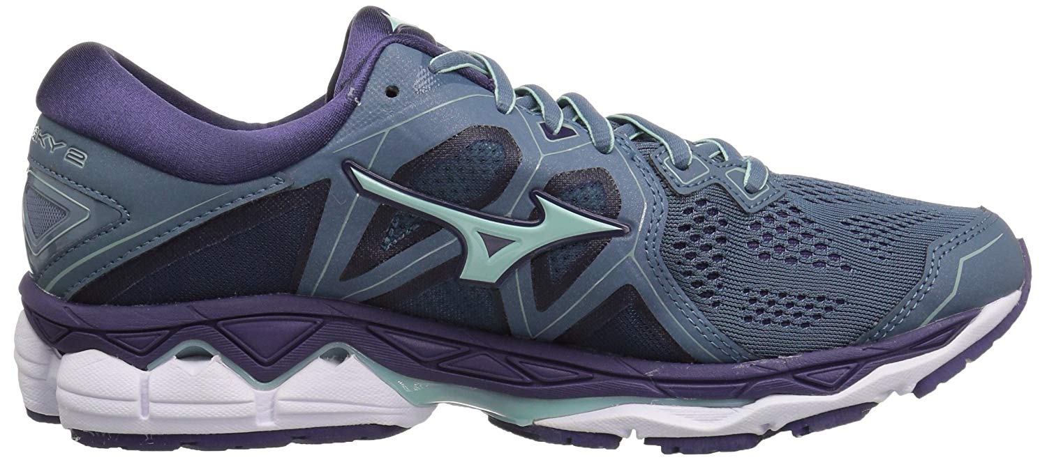 Mizuno Women's Wave Sky 2 Running Shoe, Blue, Size 7.5 fzW4 | eBay