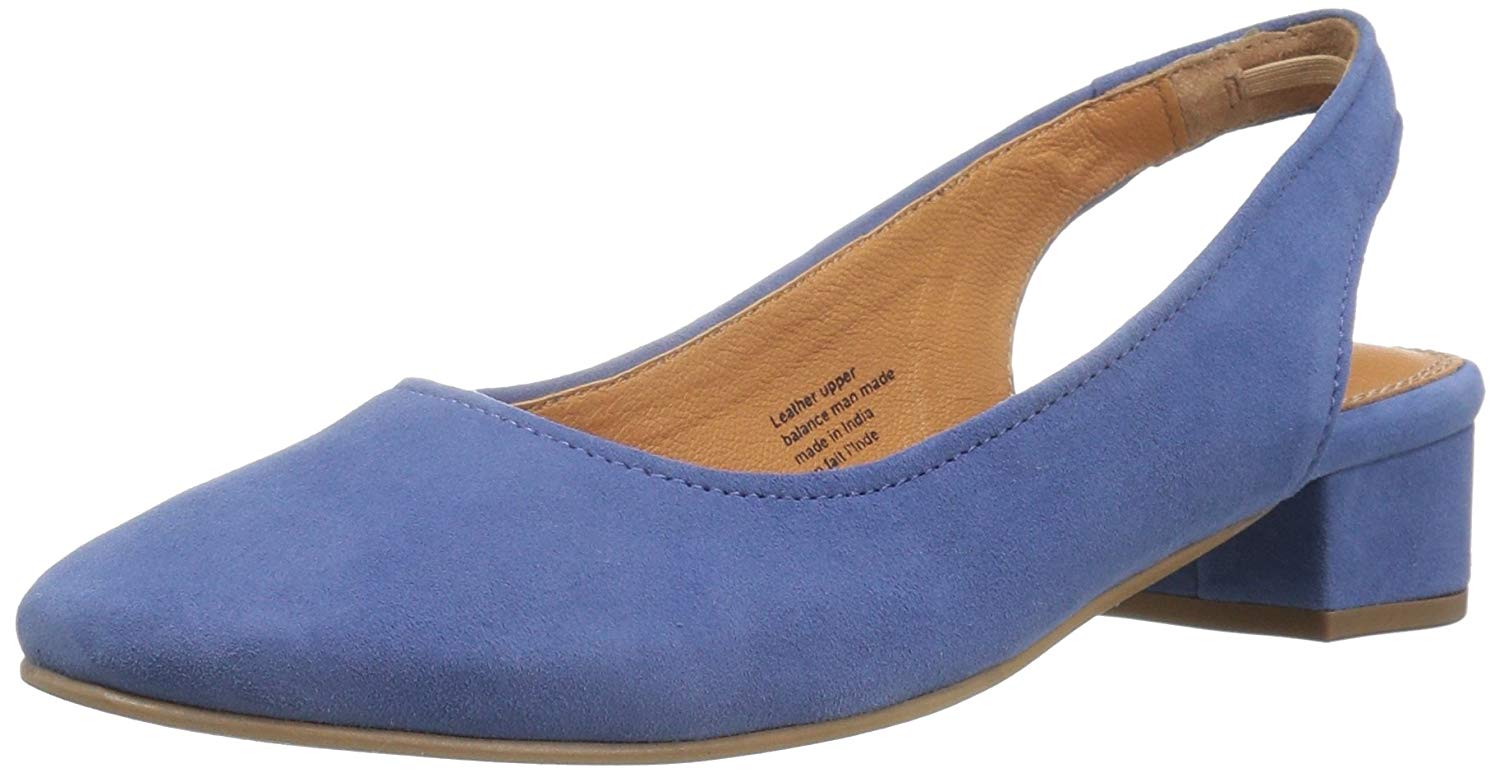 blue sling back