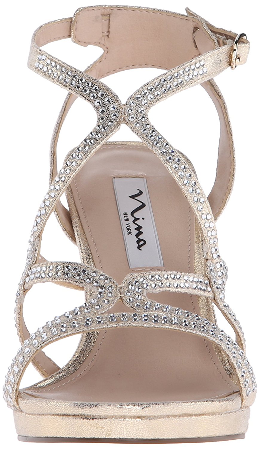 Nina Womens Shoes VARSHA-YF Leather Open Toe Casual 