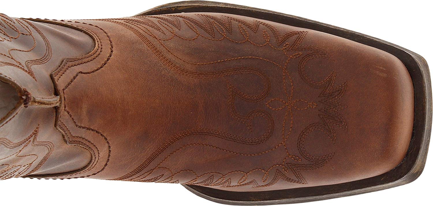 Ariat Men's Rambler Phoenix Western Cowboy Boot, Distressed Brown, Size ...