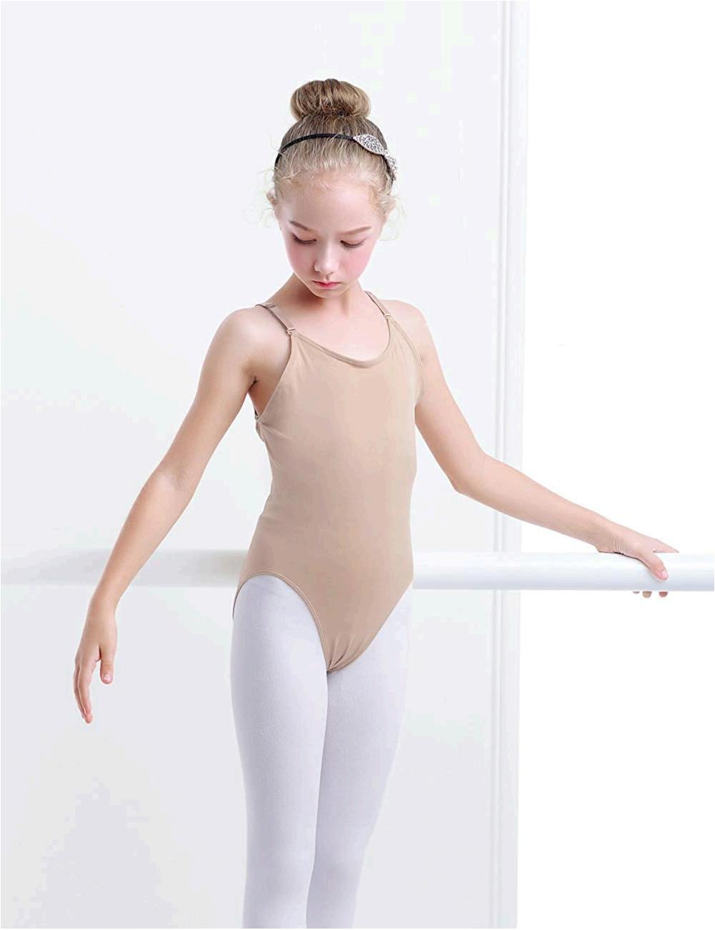 WHITE Camisole Leotard for Ballet and Gymnastics - The 