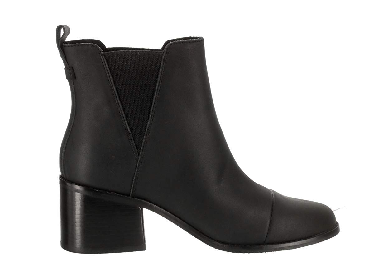 toms esme boots black suede
