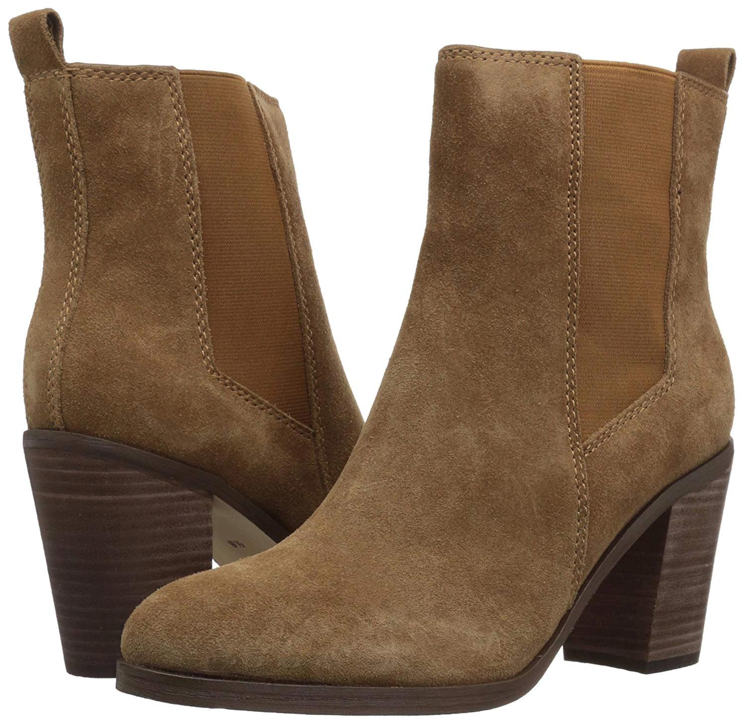 nine west square toe boots