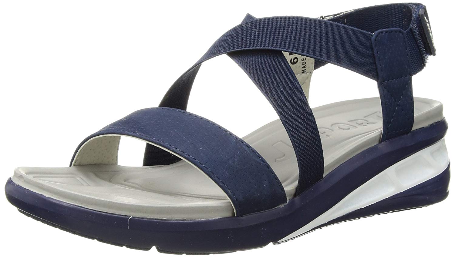 JSport by Jambu Women's Sunny Wedge Sandal, Solid Blue, Size 8.5 u9EW eBay