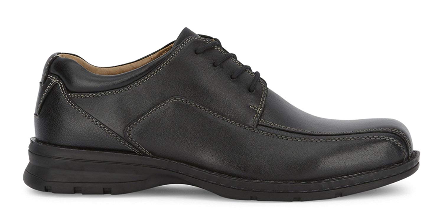 Dockers Men’s Trustee Leather Oxford Dress Shoe, Black