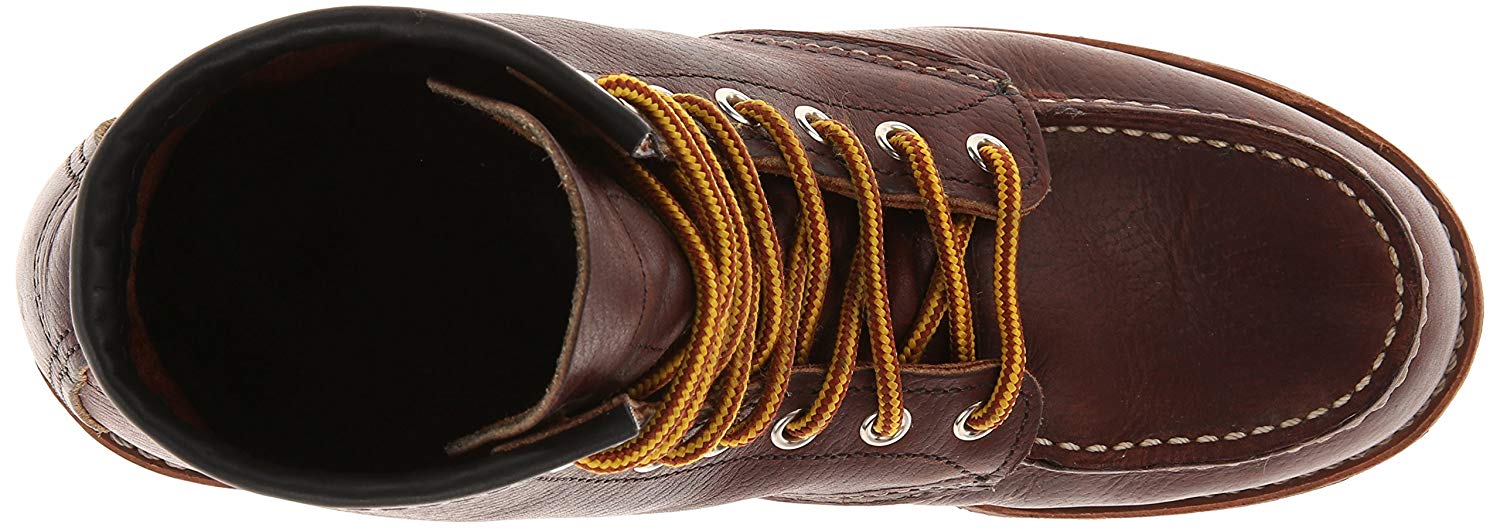 red wing heritage men's roughneck lace up boot