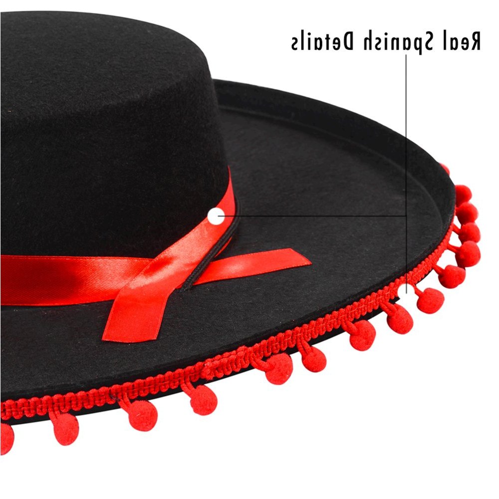 Funny Party Hats, Matador Spanish Bull Fighting Costume Hat, Size One