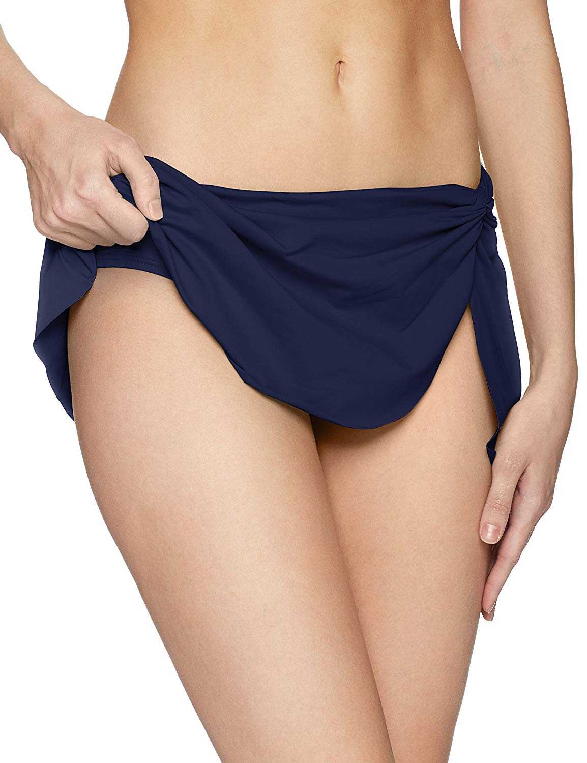 navy sarong skirt