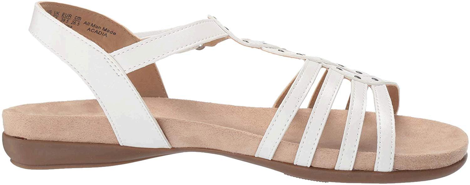 SOUL Naturalizer Women's Acadia Flat Sandal, White, Size 5.5 | eBay